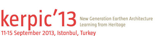 kerpic’13, 11-15 September 2013, Istanbul, Turkey kerpic’13, 11-15 September 2013, Istanbul, Turkey